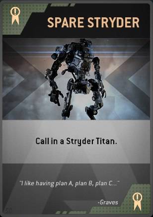 Titanfall - Burn Cards